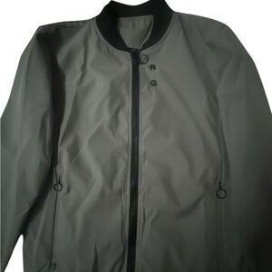 Men's Gray Bomber Jacket